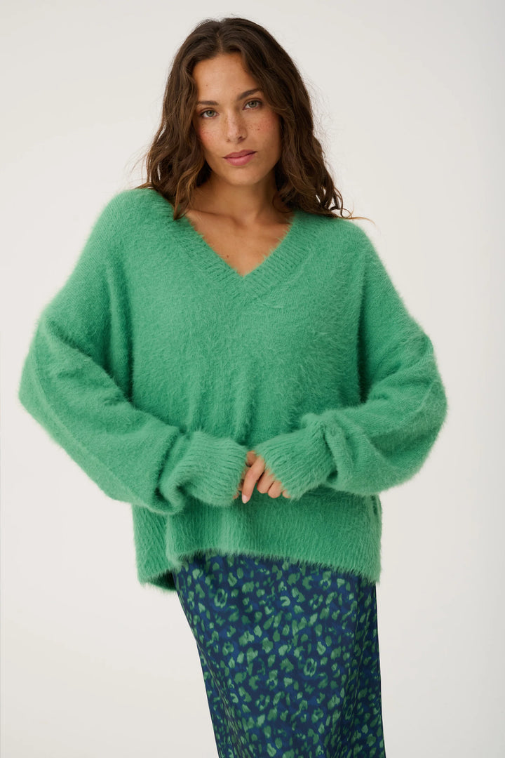 Emmie Knit Sweater | Sea Green