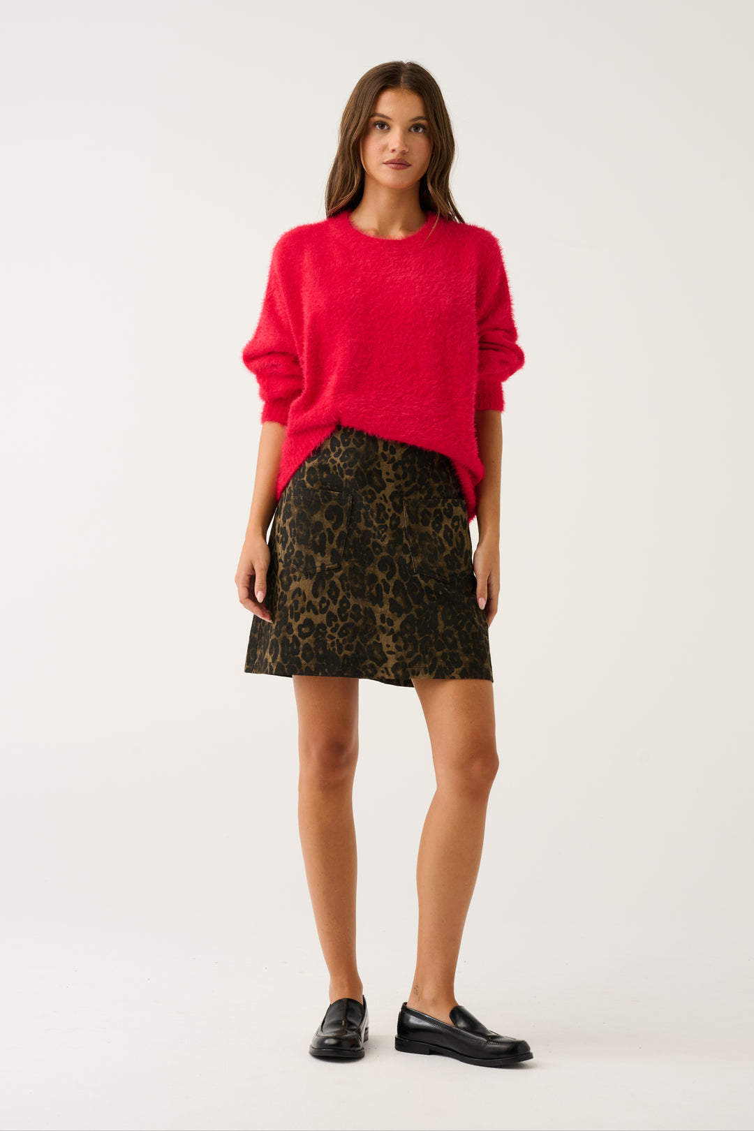 Ayla Sweater | Scarlet