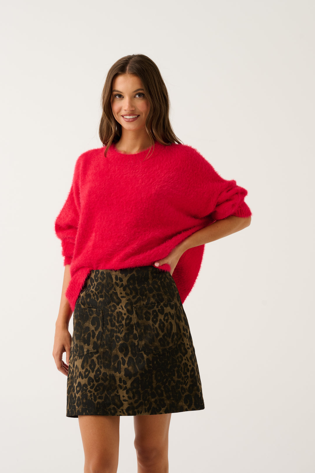 Ayla Sweater | Scarlet