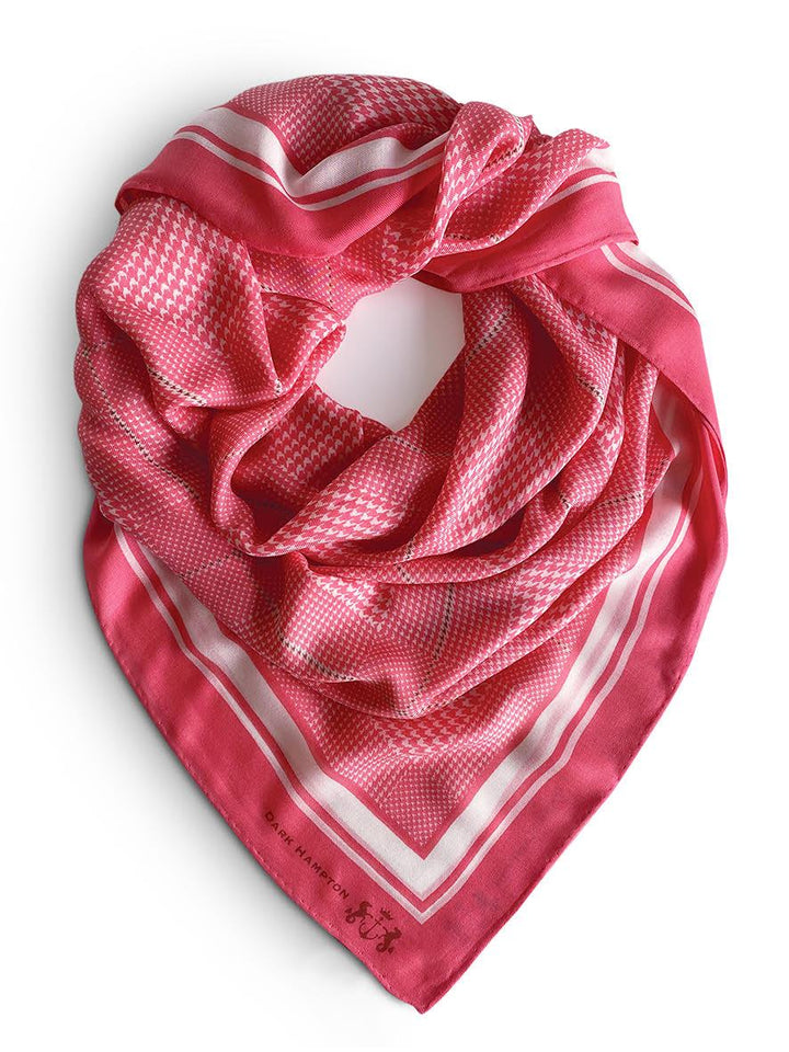 The Alexander Scarf | Pink/Cream