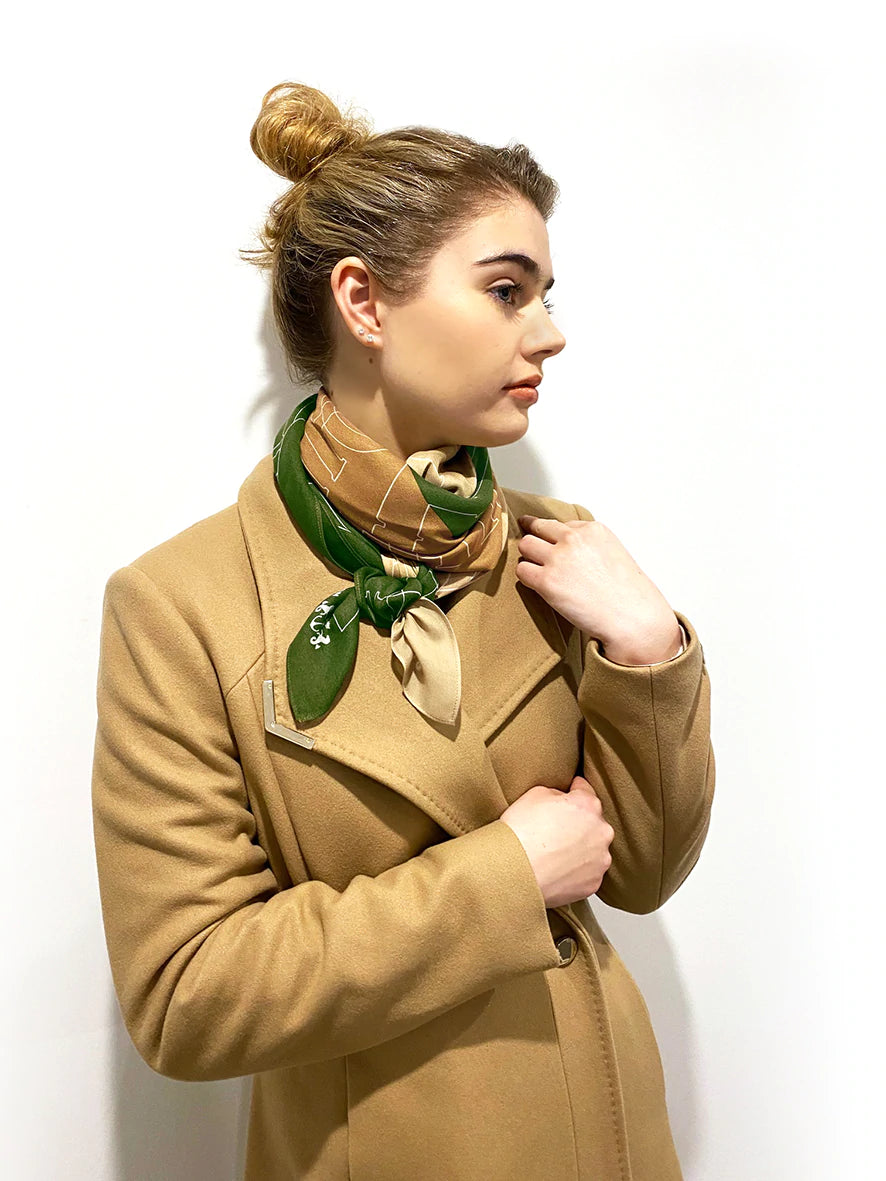 The Blinkhorne Scarf | Tan/Khaki
