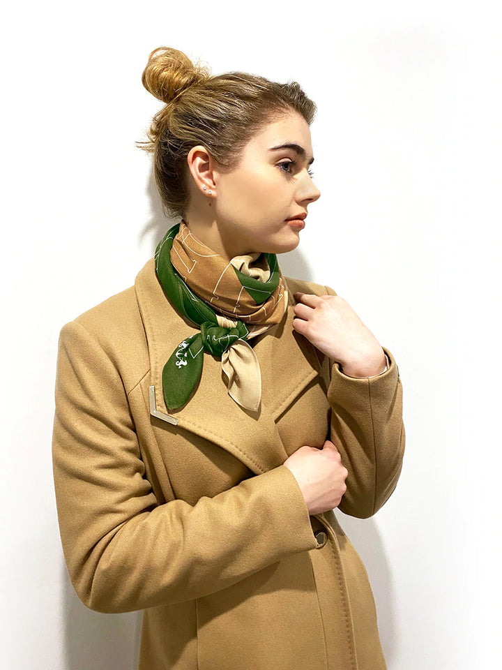 The Blinkhorne Scarf | Tan/Khaki