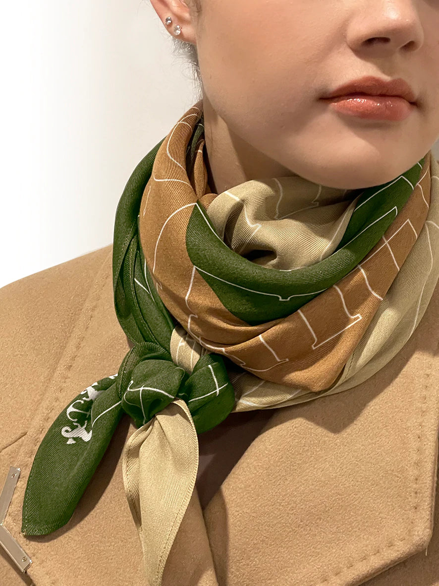 The Blinkhorne Scarf | Tan/Khaki