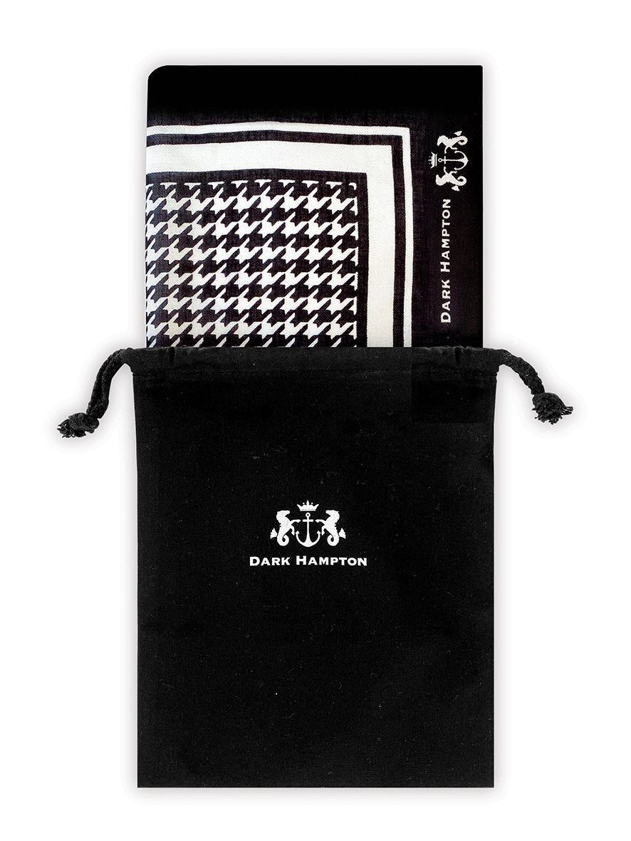 The Hunter Scarf | Black/White