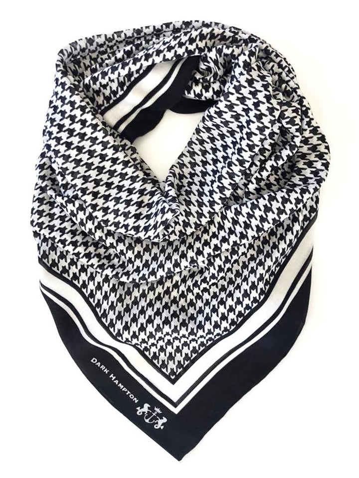 The Hunter Scarf | Black/White